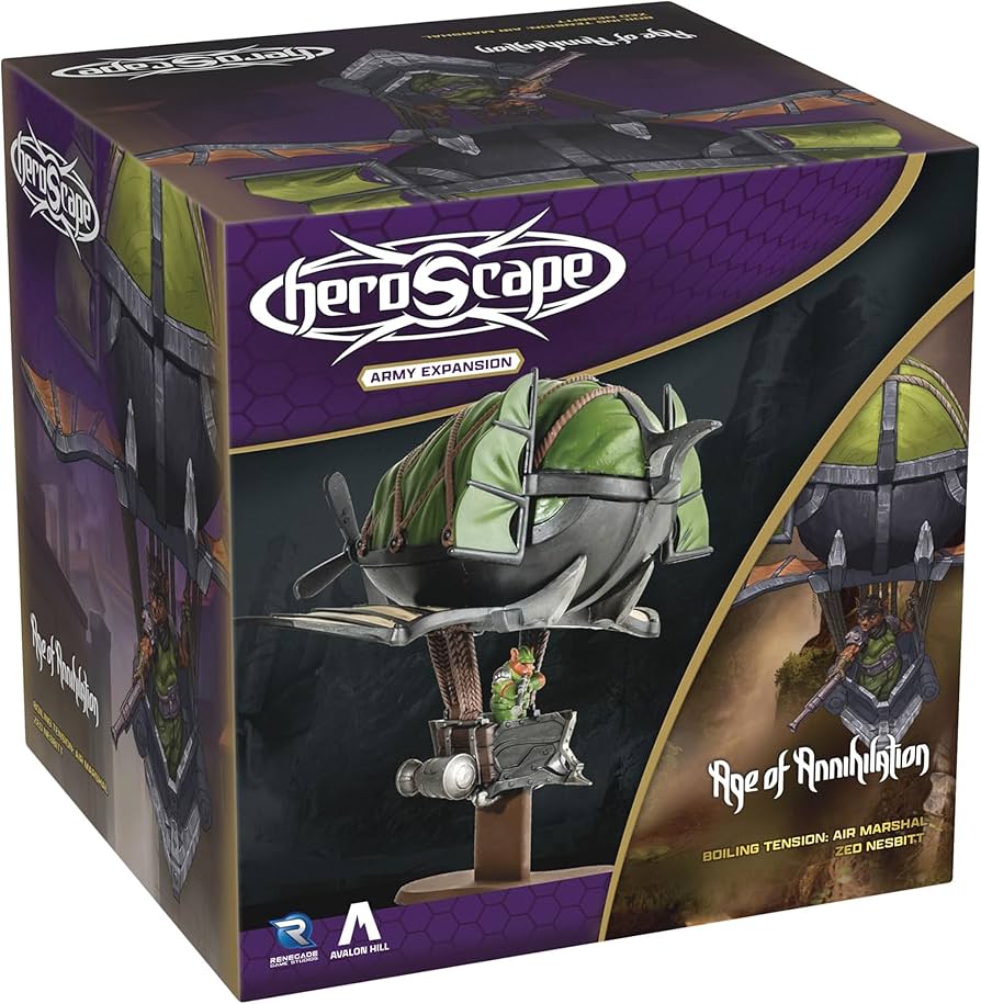 Amazon.com: Renegade Games: Heroscape: Air Marshal Zed Nesbitt Amazon.com: Renegade Games: Heroscape: Air Marshal Zed Nesbitt